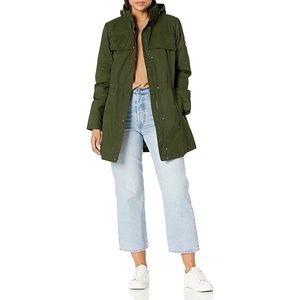 Vince Camuto Green Anorak Jacket Size Small